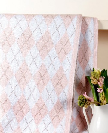 Плед детский 100х150 Luxberry Imperio 252 розовый