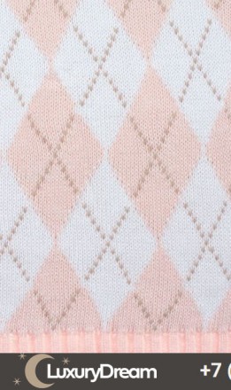 Плед детский 100х150 Luxberry Imperio 252 розовый