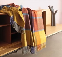 Плед 130x200 Eagle YORK 100 ziegel-ocke-terra