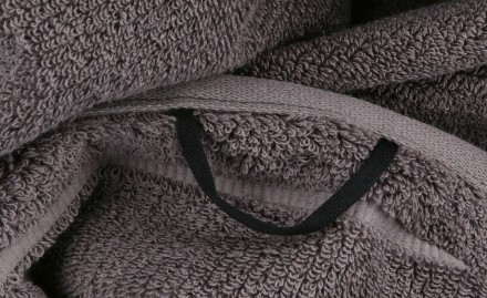 Полотенце 67х140 Vossen Pure 756 темно-серое