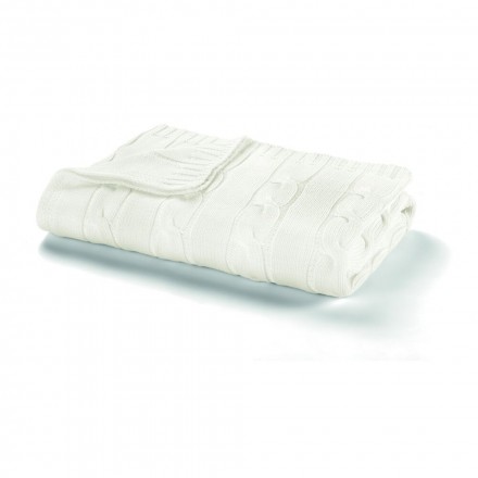 Плед 130х170 L'appartement Messina слоновая кость