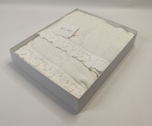 Набор полотенец 3 шт Arte Pura 4.880.PA 900 RETRO (ваниль)