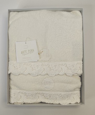 Набор полотенец 3 шт Arte Pura 4.880.PA 900 RETRO (ваниль)