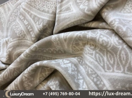 Плед 150х200 Biederlack Smooth Elegance Paisley